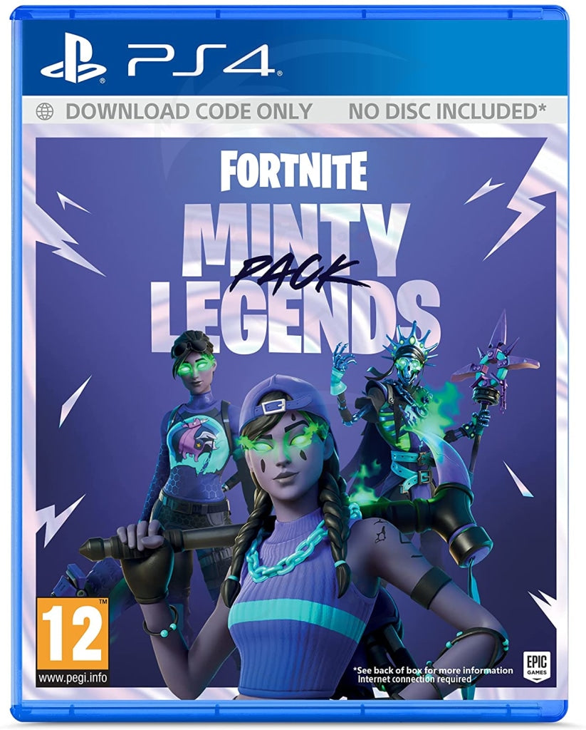 PS4 Fortnite Minty Legends Pack - PlayStation 4 PS4 Fortnite Minty Legends Pack - PlayStation 4